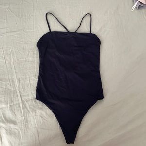 Aritzia Wilfred Free Naidoo Bodysuit Black Small